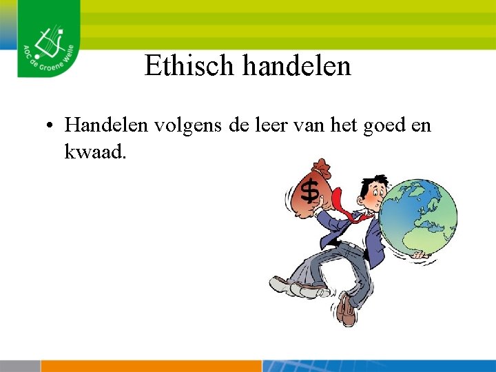 Uitwerking begrippen burgerschap Economisch De toets bestaat uit
