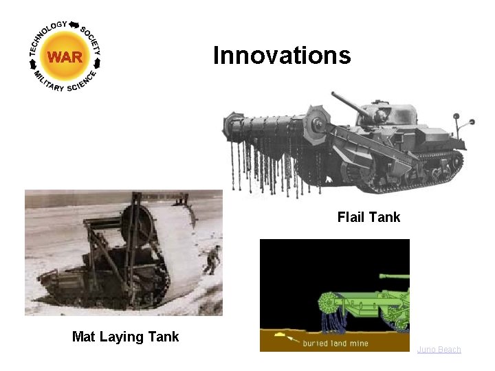 Innovations Flail Tank Mat Laying Tank Juno Beach 