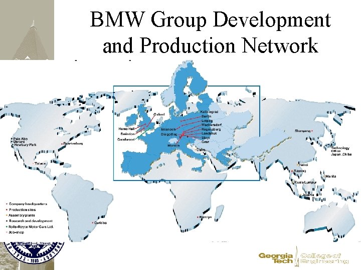 BMW Group Development and Production Network 