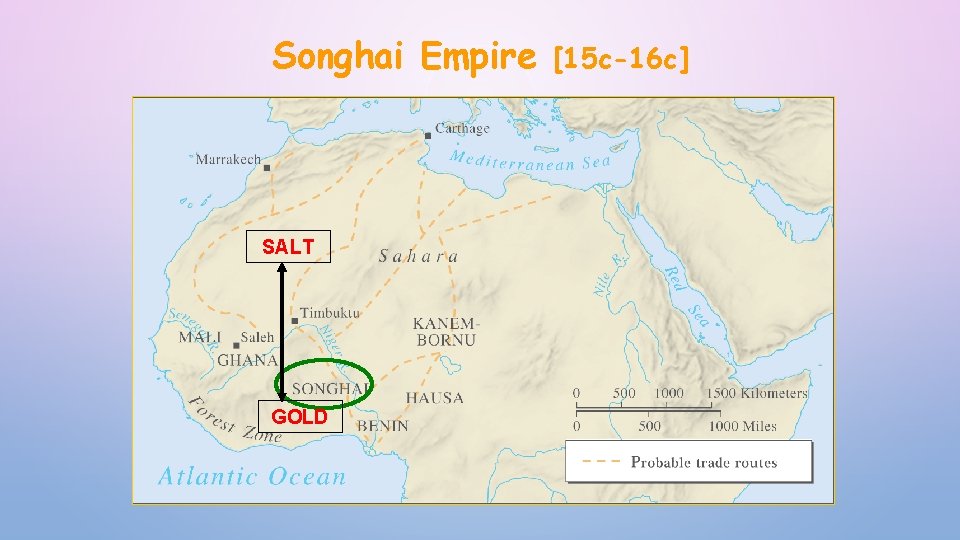Songhai Empire SALT GOLD [15 c-16 c] 