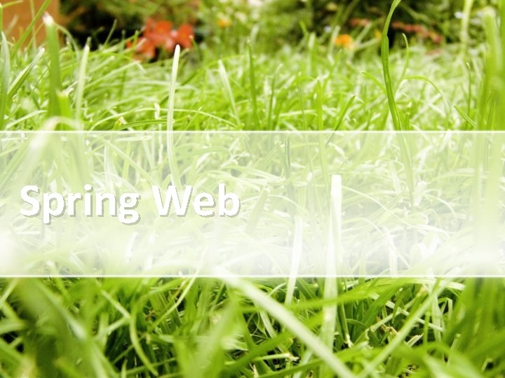 Spring Web 