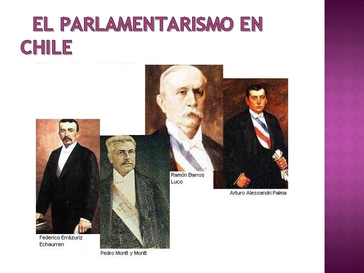 EL PARLAMENTARISMO EN CHILE 