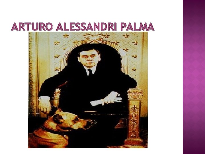 ARTURO ALESSANDRI PALMA 
