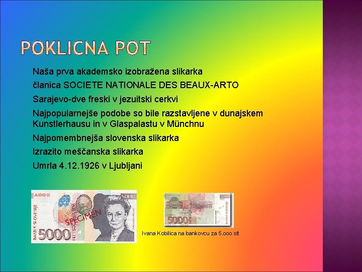  Naša prva akademsko izobražena slikarka članica SOCIETE NATIONALE DES BEAUX-ARTO Sarajevo-dve freski v
