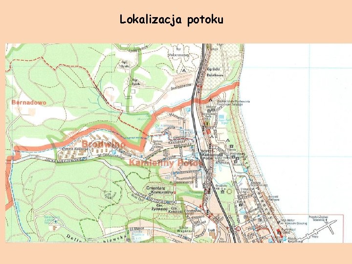 Lokalizacja potoku 