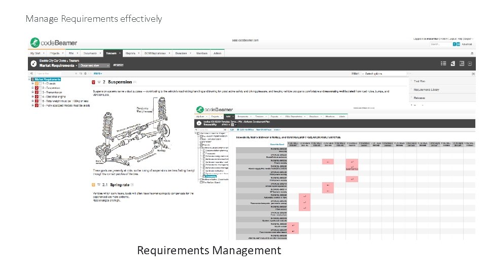 Manage Requirements effectively Requirements Management Manage Requirements effectively Requirements Management