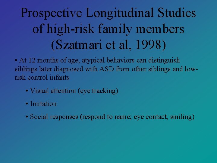 Autism and Fragile X Syndrome Genetic and Neurobiological