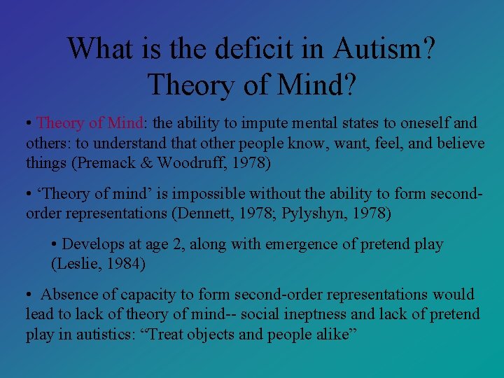 Autism and Fragile X Syndrome Genetic and Neurobiological