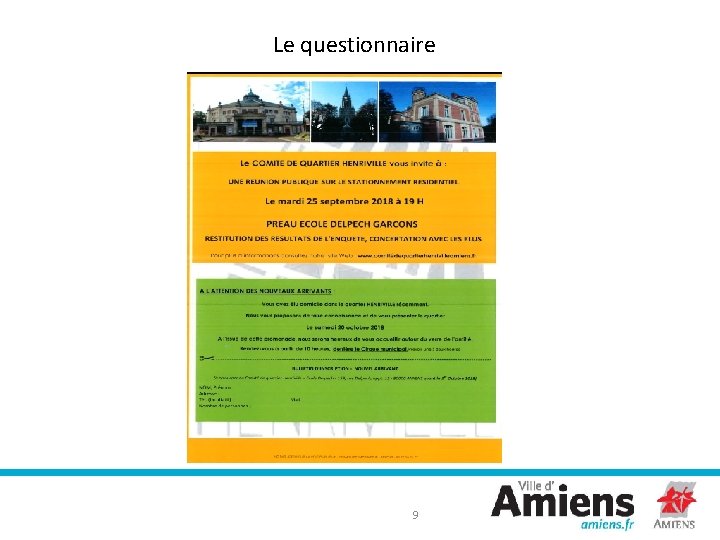 Le questionnaire 9 