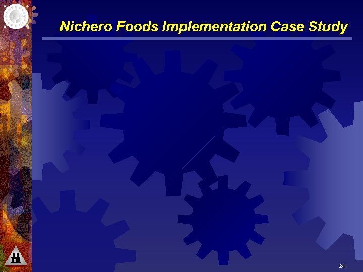Nichero Foods Implementation Case Study 24 