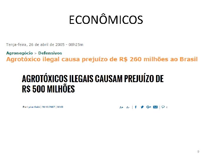 ECONÔMICOS 9 