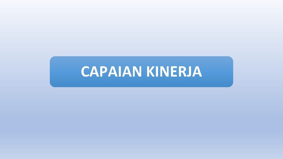 CAPAIAN KINERJA 