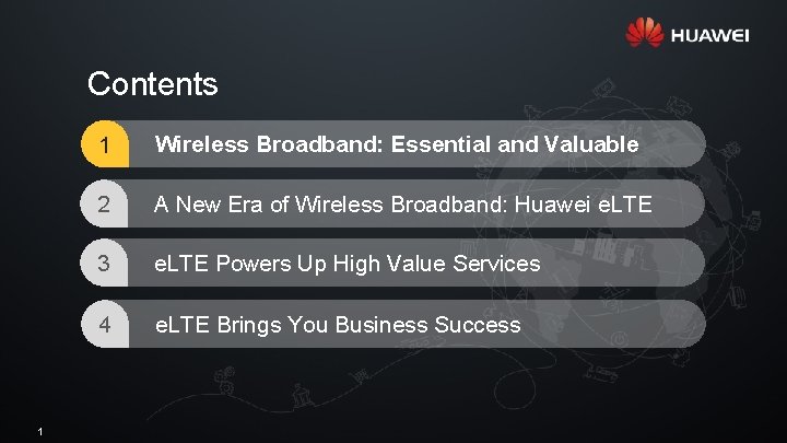 Contents 1 1 Wireless Broadband: Essential and Valuable 2 A New Era of Wireless