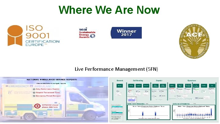 Where We Are Now Live Performance Management (SFN) 