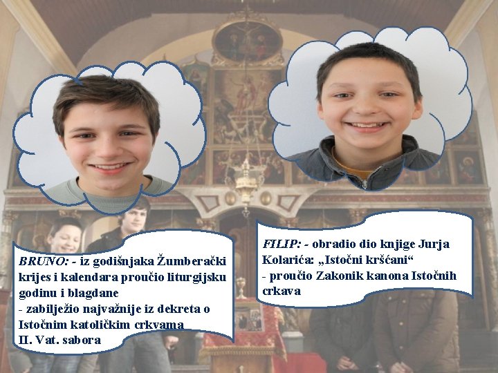BRUNO: - iz godišnjaka Žumberački krijes i kalendara proučio liturgijsku godinu i blagdane - BRUNO: - iz godišnjaka Žumberački krijes i kalendara proučio liturgijsku godinu i blagdane -