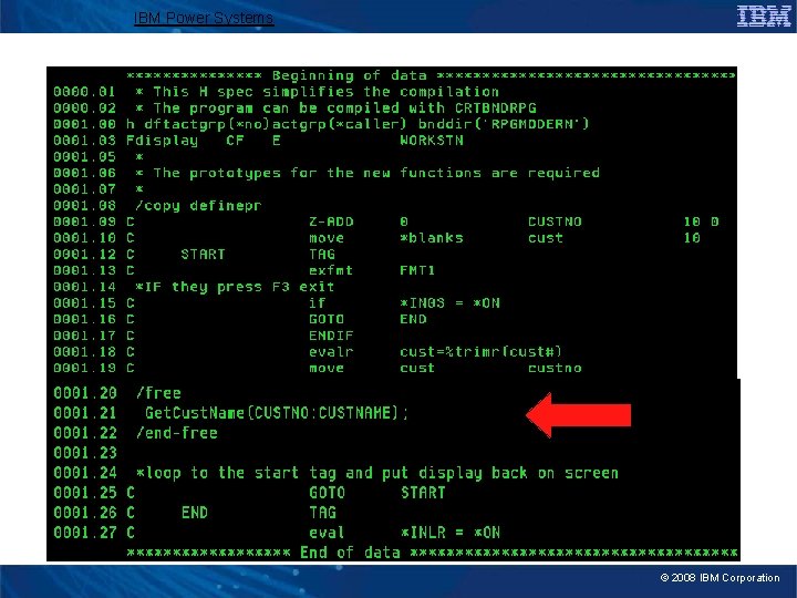 IBM Power Systems © 2008 IBM Corporation 