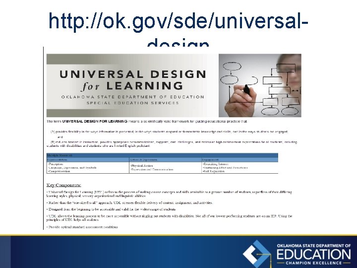 http: //ok. gov/sde/universaldesign 