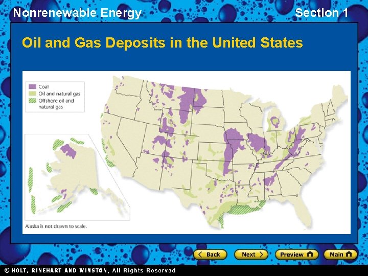 Nonrenewable Energy Section 1 Oil and Gas Deposits in the United States 