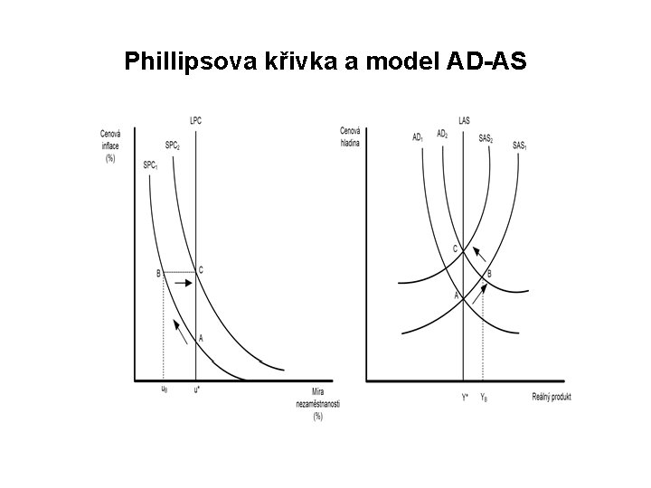Phillipsova křivka a model AD-AS 