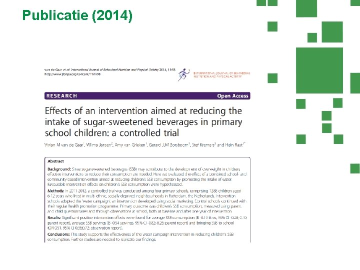 Publicatie (2014) 