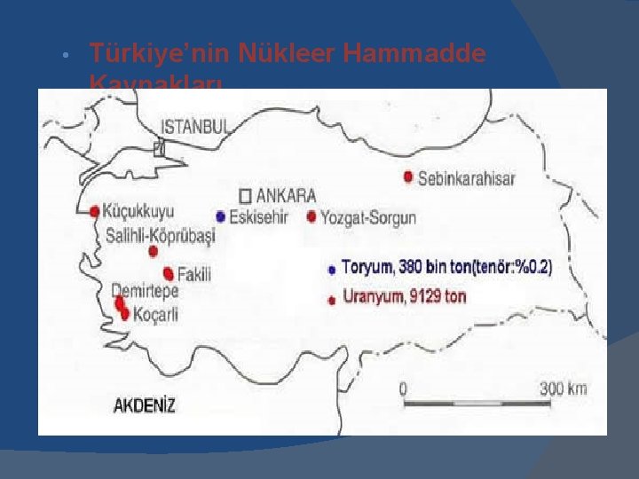  • Türkiye’nin Nükleer Hammadde Kaynakları 