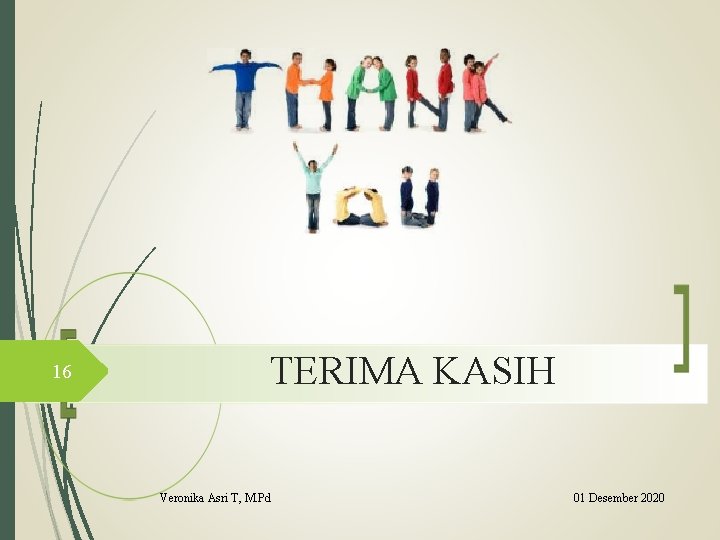 16 TERIMA KASIH Veronika Asri T, M. Pd 01 Desember 2020 