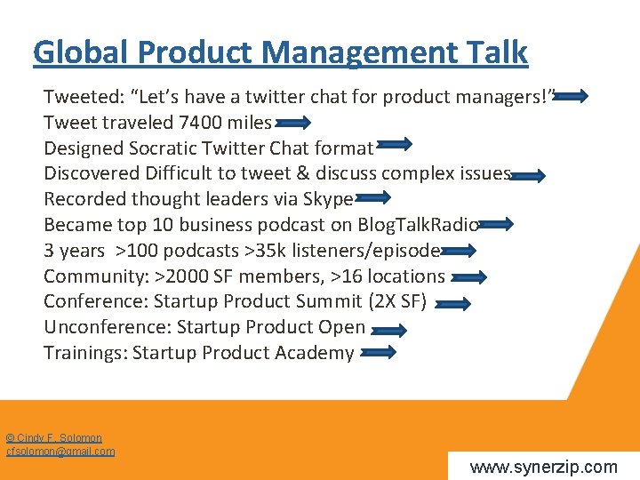 Global Product Management Talk Tweeted: “Let’s have a twitter chat for product managers!” Tweet
