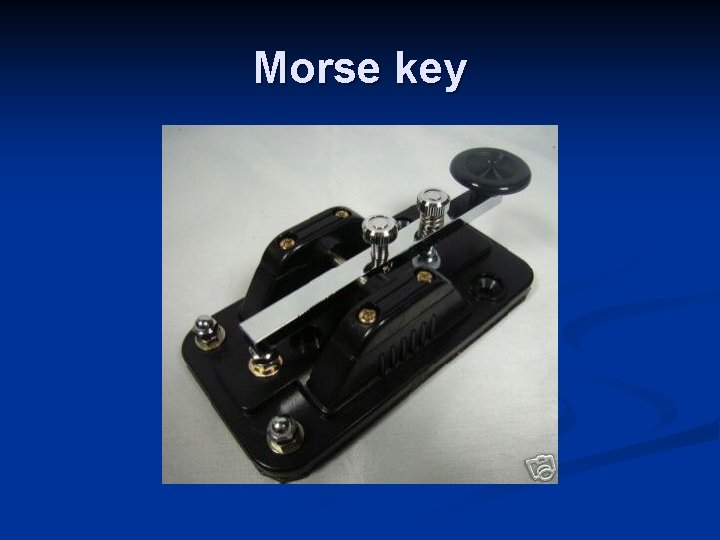 Morse key 