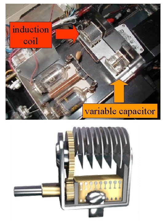 induction coil variable capacitor 