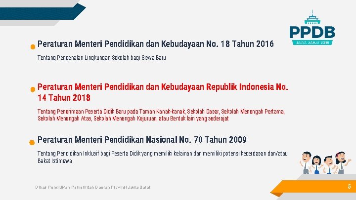 Peraturan Menteri Pendidikan dan Kebudayaan No. 18 Tahun 2016 Tentang Pengenalan Lingkungan Sekolah bagi