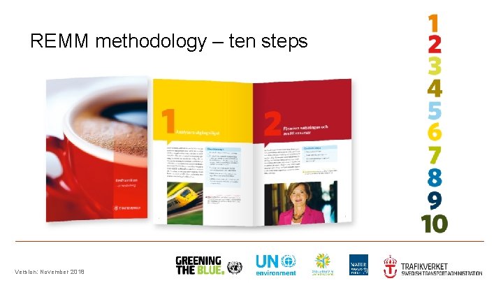 REMM methodology – ten steps Version: November 2018 