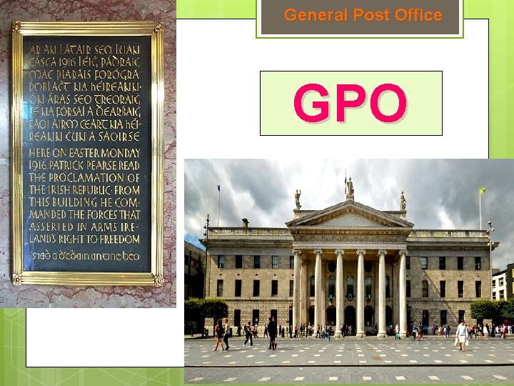 General Post Office GPO 