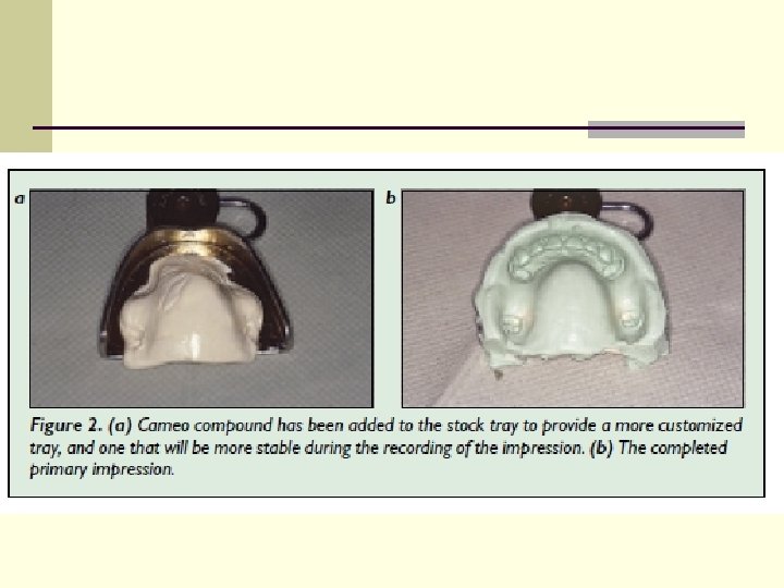 Examination Patient interview Intraoral and extraoral evaluation