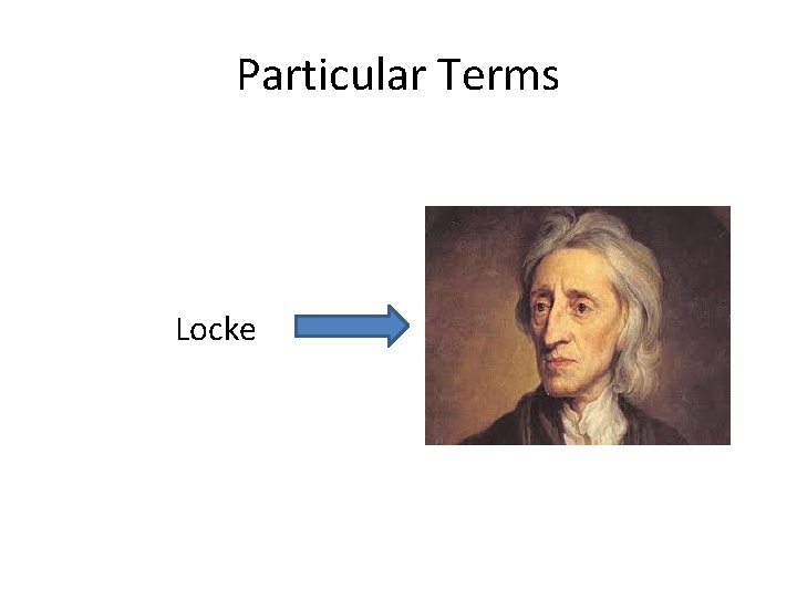 Particular Terms Locke 