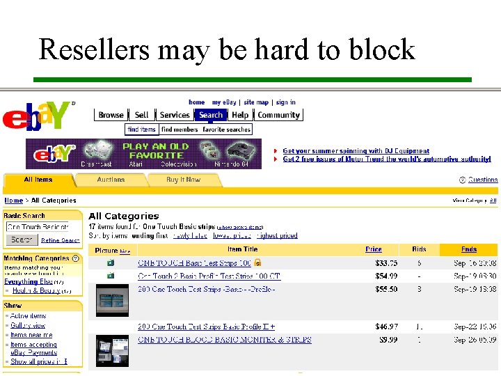 Resellers may be hard to block Pricing– 16 