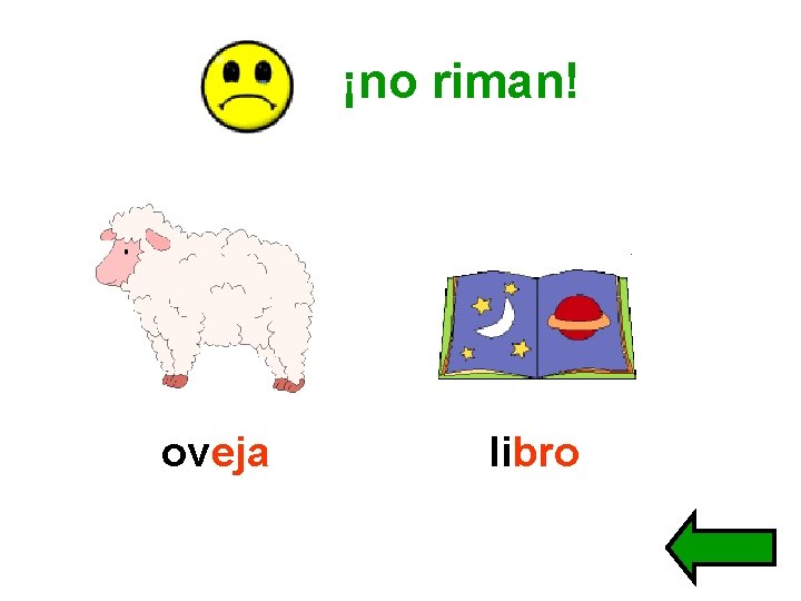 ¡no riman! oveja libro 