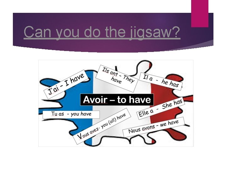 Can you do the jigsaw? 