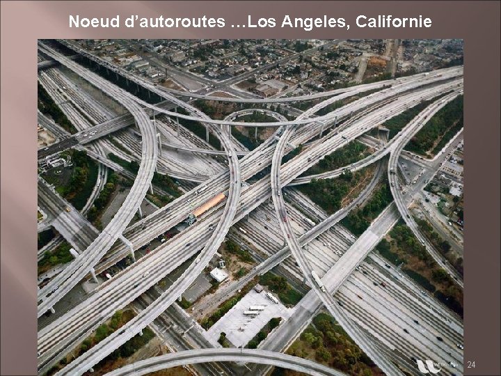 Noeud d’autoroutes …Los Angeles, Californie 24 
