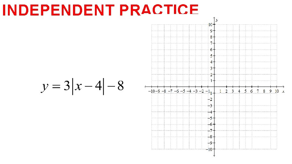 INDEPENDENT PRACTICE 