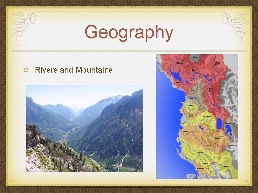 Geography Rivers and Mountains 