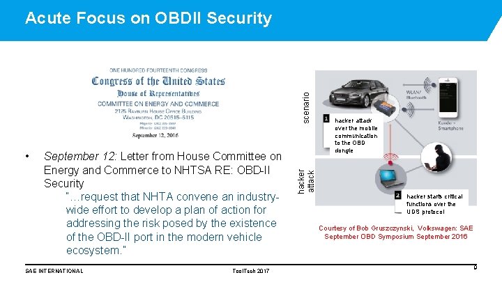  • September 12: Letter from House Committee on Energy and Commerce to NHTSA