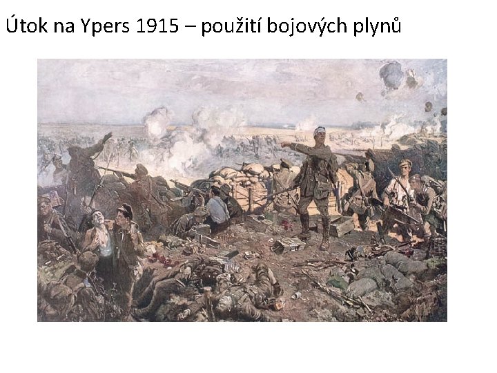 Útok na Ypers 1915 – použití bojových plynů 