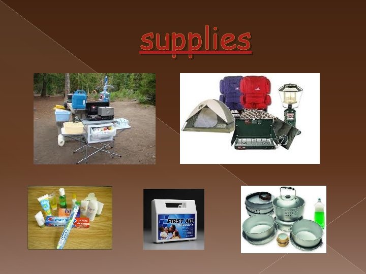 supplies 