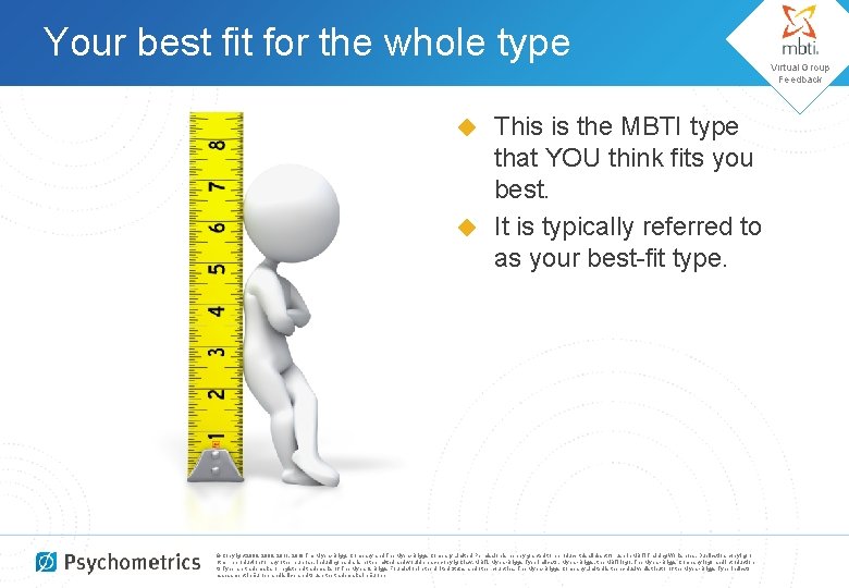 Your best fit for the whole type This is the MBTI type that YOU