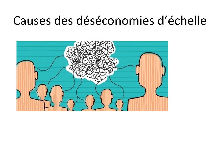 Causes déséconomies d’échelle 