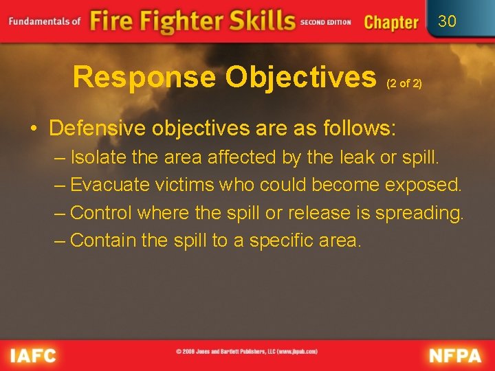 30 Response Objectives (2 of 2) • Defensive objectives are as follows: – Isolate 30 Response Objectives (2 of 2) • Defensive objectives are as follows: – Isolate