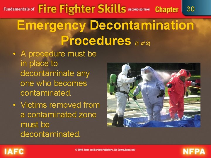 30 Emergency Decontamination Procedures (1 of 2) • A procedure must be in place 30 Emergency Decontamination Procedures (1 of 2) • A procedure must be in place