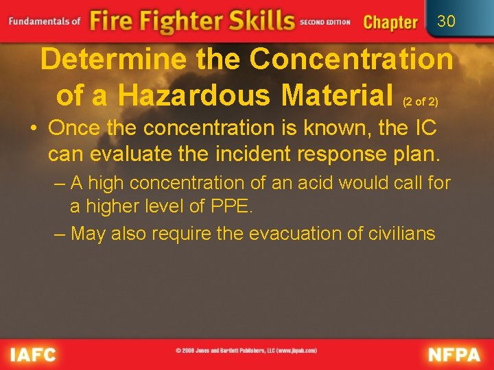 30 Determine the Concentration of a Hazardous Material (2 of 2) • Once the 30 Determine the Concentration of a Hazardous Material (2 of 2) • Once the