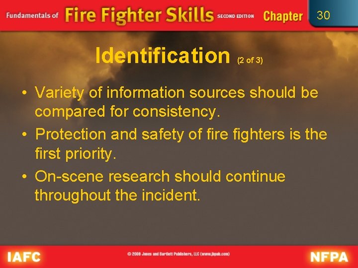 30 Identification (2 of 3) • Variety of information sources should be compared for 30 Identification (2 of 3) • Variety of information sources should be compared for