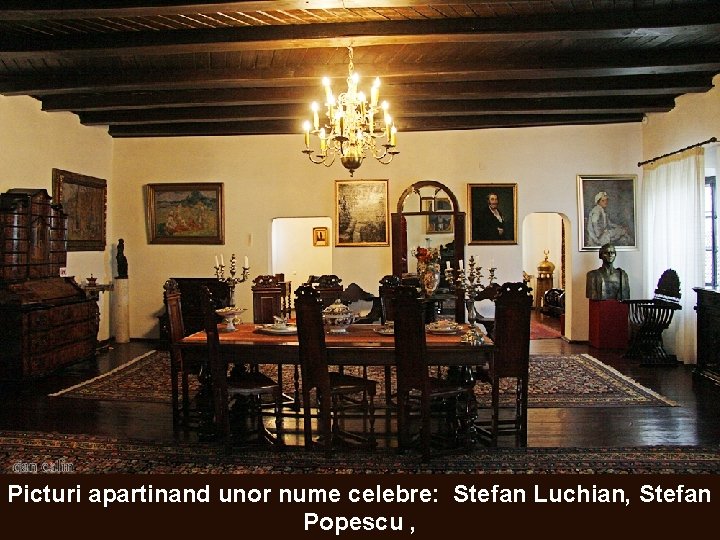 Picturi apartinand unor nume celebre: Stefan Luchian, Stefan Popescu , 